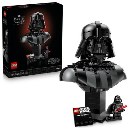 LEGO Star Wars Darth Vader Buste Bouwpakket voor Volwassenen en Woondecoratie 75439