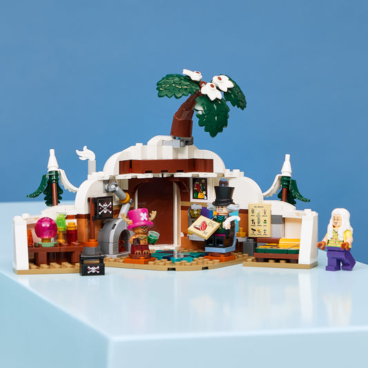 LEGO ONE PIECE De Schuilplaats van Dr. Hiriluk – Speelgoed voor Kinderen met 3 Minifiguren Incl. Tony Tony Chopper – Kinderkamer Decoratie – Cadeau voor Jongens en Meisjes vanaf 9 Jaar – 75641