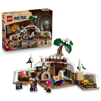 LEGO ONE PIECE De Schuilplaats van Dr. Hiriluk – Speelgoed voor Kinderen met 3 Minifiguren Incl. Tony Tony Chopper – Kinderkamer Decoratie – Cadeau voor Jongens en Meisjes vanaf 9 Jaar – 75641