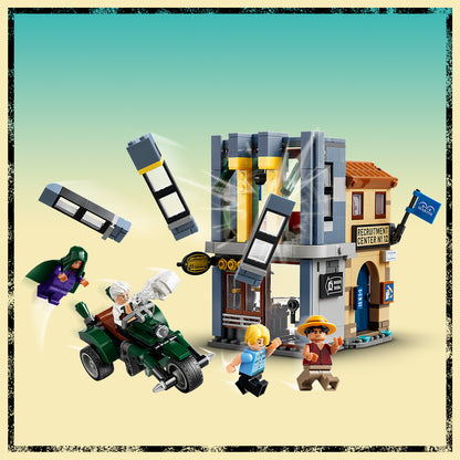 LEGO ONE PIECE Confrontatie met Kapitein Smoker – Speelgoed met 4 Minifiguren Incl. Monkey D. Luffy en Sanji – Kinderkamer Decoratie – Cadeau voor Jongens en Meisjes vanaf 9 – 75642