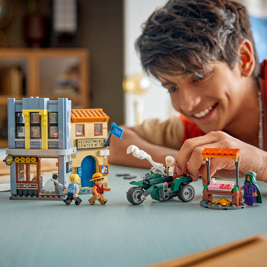 LEGO ONE PIECE Confrontatie met Kapitein Smoker – Speelgoed met 4 Minifiguren Incl. Monkey D. Luffy en Sanji – Kinderkamer Decoratie – Cadeau voor Jongens en Meisjes vanaf 9 – 75642