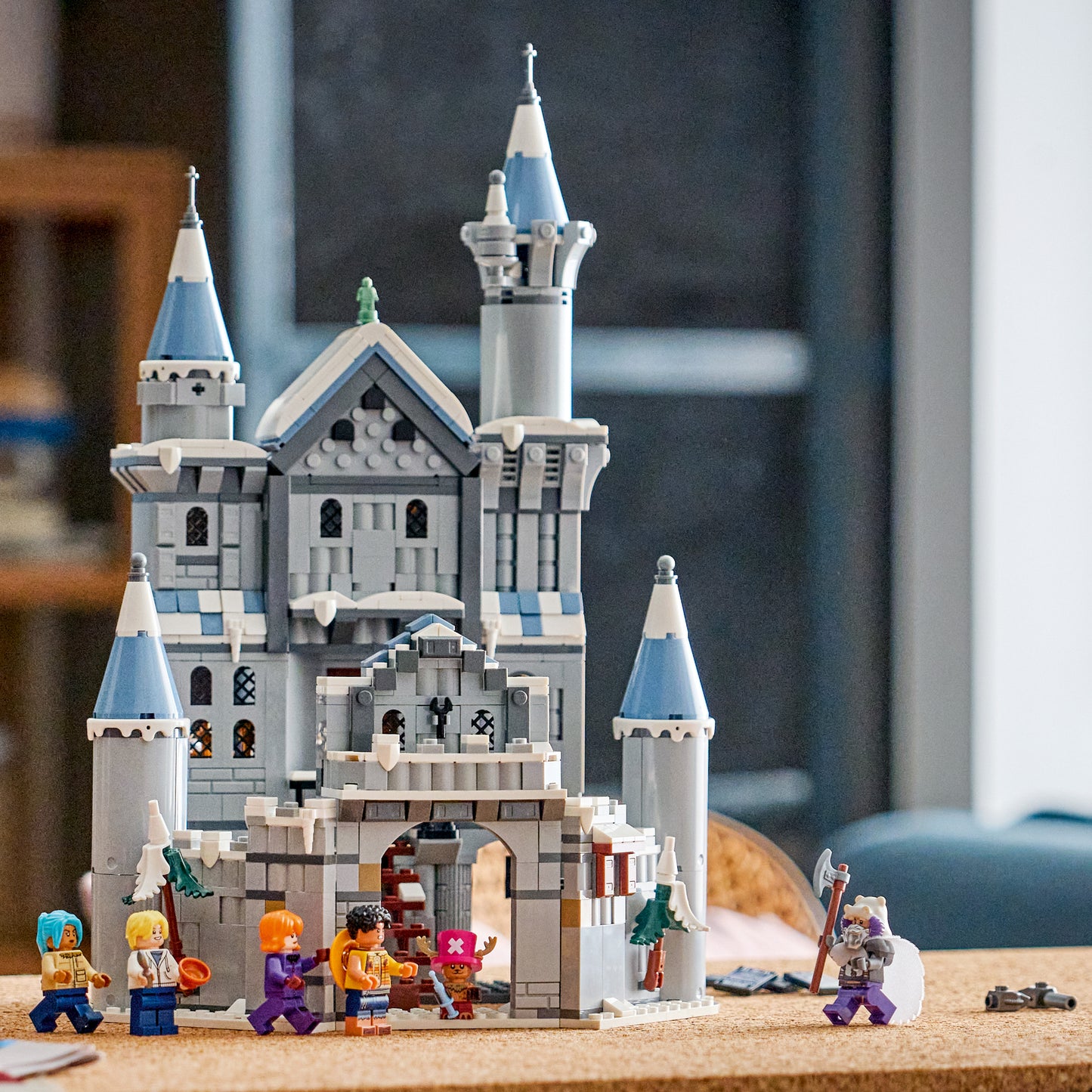 LEGO ONE PIECE Slag bij Kasteel Drum – Bouwpakket voor Kinderen met 6 Minifiguren Incl. Luffy, Nami en Chopper – Kinderkamer Decoratie – Cadeau voor Jongens en Meisjes vanaf 9 Jaar – 75645