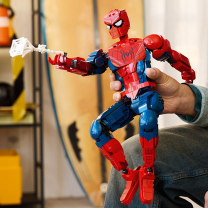 LEGO | Marvel Spider-Man Heldenfiguur - Superheld Speelgoed Incl. Actiefiguur met Verzamelbare Minifiguur - Slaapkamer Decoratie - Cadeau voor Jongens, Tieners en Fans Vanaf 12 Jaar - 76346
