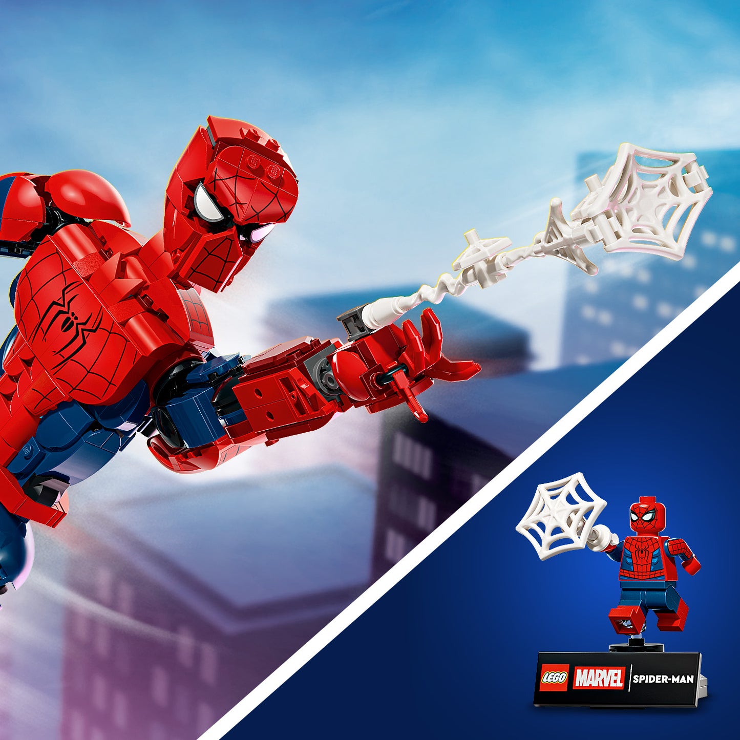 LEGO | Marvel Spider-Man Heldenfiguur - Superheld Speelgoed Incl. Actiefiguur met Verzamelbare Minifiguur - Slaapkamer Decoratie - Cadeau voor Jongens, Tieners en Fans Vanaf 12 Jaar - 76346