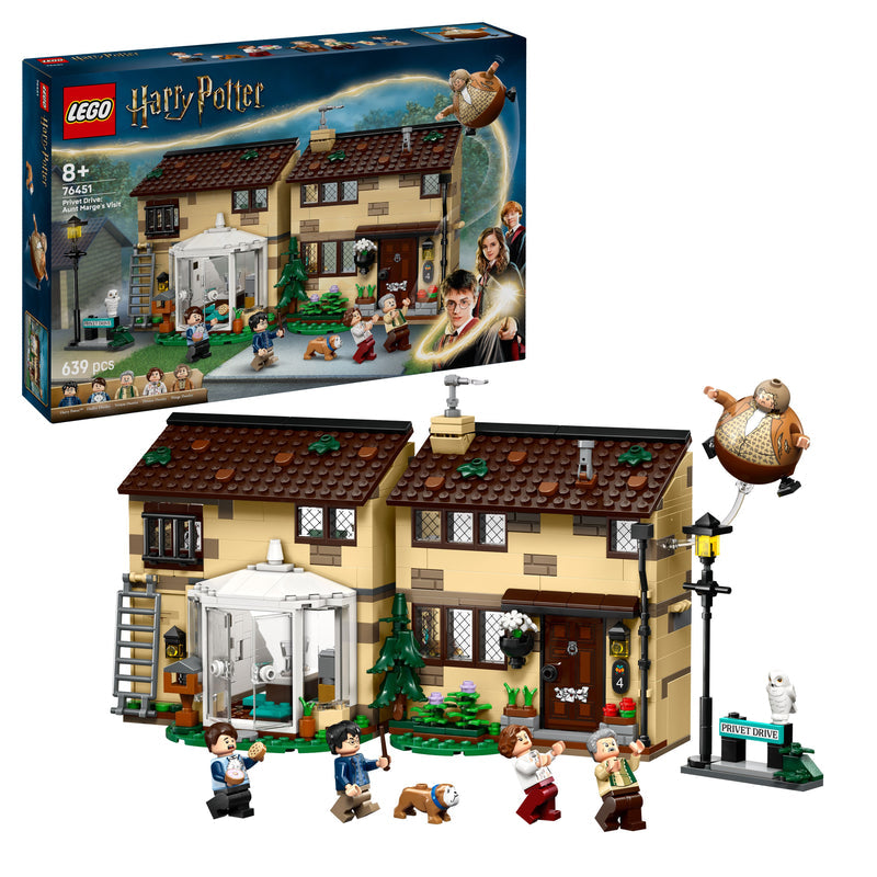 LEGO Privet Drive: Aunt Margot's Visit 76451 Harry Potter