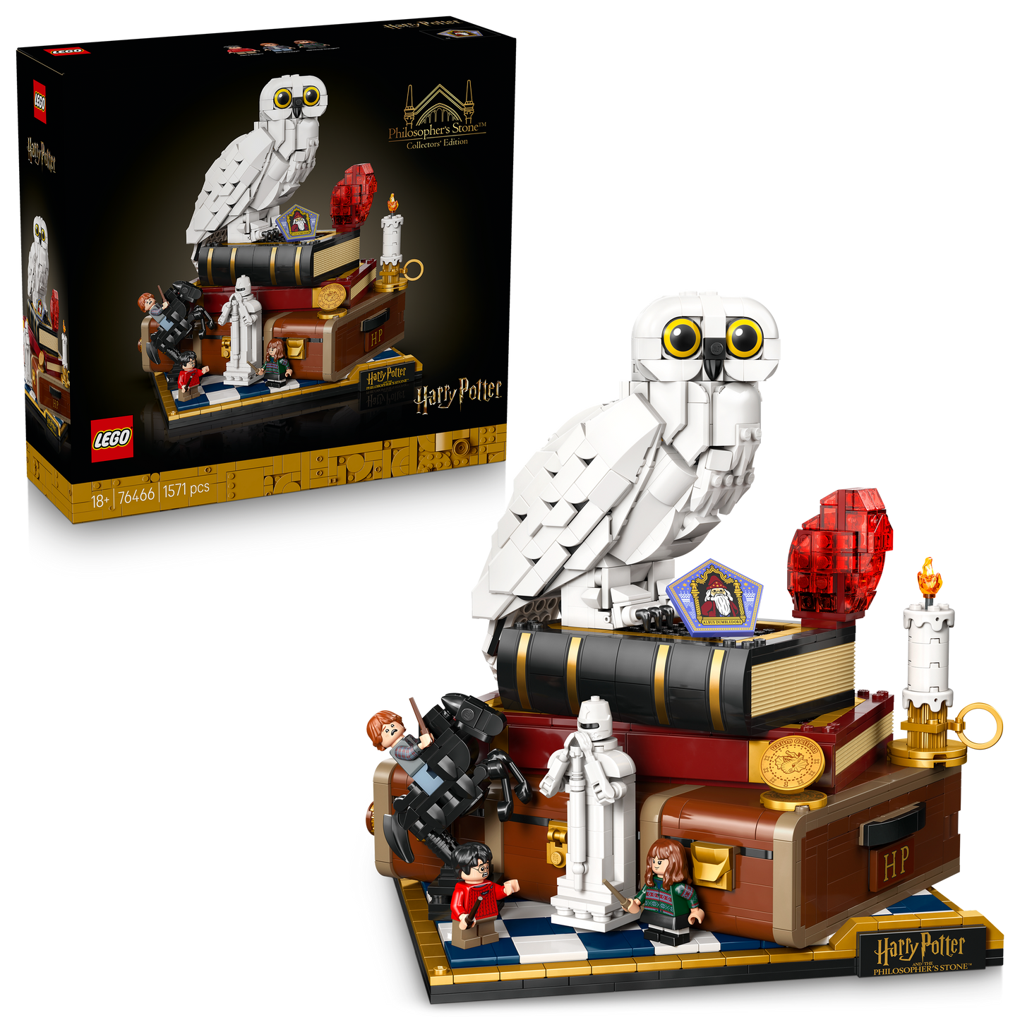 LEGO Harry Potter Steen der Wijzen – Verzameleditie Bouwpakket voor Volwassenen 76466