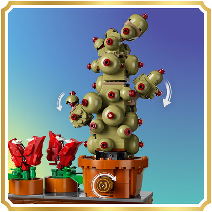 LEGO Harry Potter Zweinstein Kruidenkunde Planten - Speelgoed voor Kinderen met Kunstmatige Planten en Bloemen - Kinderkamer Decoratie - Cadeau voor Meisjes, Jongens en Fans Vanaf 12 Jaar - 76474