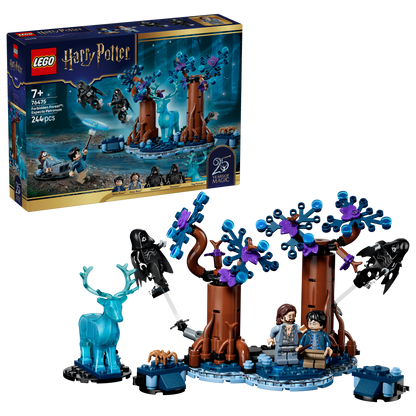 LEGO Harry Potter Verboden Bos: Expecto Patronum Speelgoed - Bouwpakket voor Kinderen met 2 Dementors, Hert en 2 Minifiguren Incl. Sirius Zwarts - Cadeau voor Meisjes en Jongens Vanaf 7 Jaar 76475