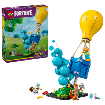 LEGO Fortnite Supply Drop Bouwpakket met Minifiguren van Fishstick, Leviathan en Ginger Gunner Incl. Slurp Juice - Kinderkamer Decoratie - Cadeau voor Jongens, Meisjes en Gamers vanaf 10 Jaar - 77080