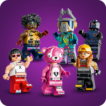LEGO Fortnite Rave Cave - Bouwpakket voor Kinderen met Interactief Attractiemodel en 6 Minifiguren - Kinderkamer Decoratie - Cadeau voor Jongens, Meisjes en Gamers vanaf 12 Jaar - 77082