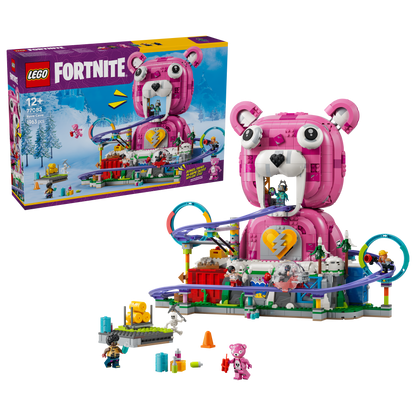 LEGO Fortnite Rave Cave - Bouwpakket voor Kinderen met Interactief Attractiemodel en 6 Minifiguren - Kinderkamer Decoratie - Cadeau voor Jongens, Meisjes en Gamers vanaf 12 Jaar - 77082