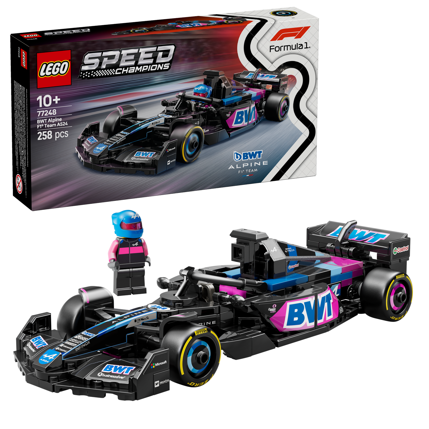 LEGO Alpine F1 racer 77248 Speedchampions (Delivery: March 1, 2025)