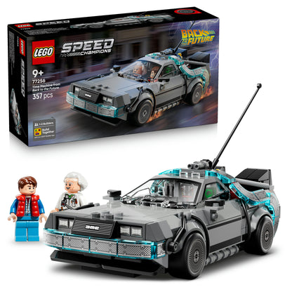 LEGO Speed Champions Tijdmachine uit Back to the Future Bouwpakket voor Kinderen 77256
