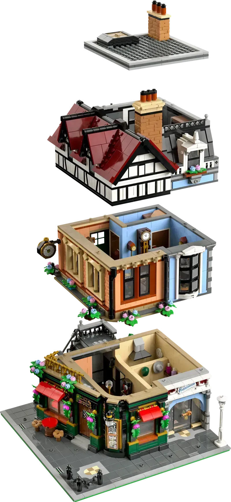 LEGO Tudor Corner House 10350 Icons