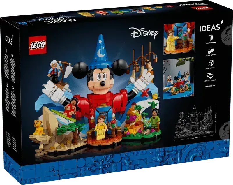 LEGO Disney 100 Celebration: A magical building adventure 21352 Ideas