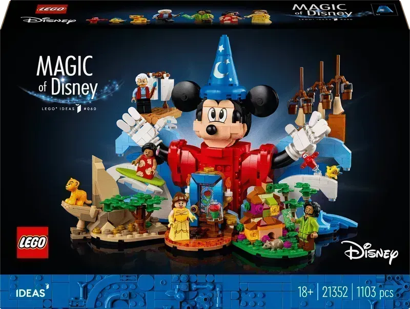 LEGO Disney 100 Celebration: A magical building adventure 21352 Ideas