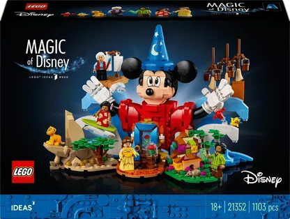 LEGO Disney 100 Celebration: A magical building adventure 21352 Ideas