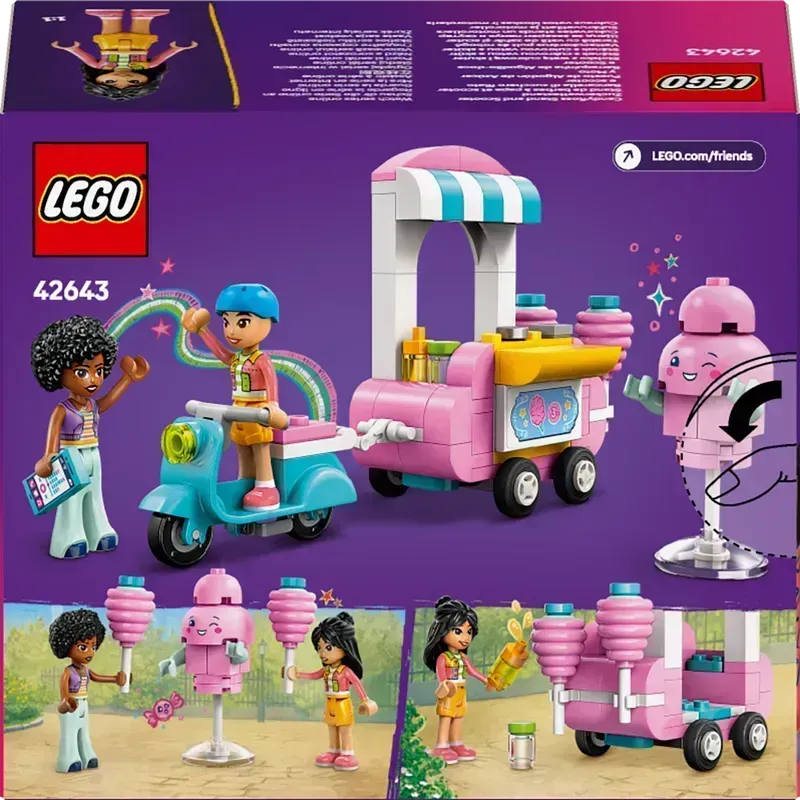 LEGO Cotton Candy &amp; Bone Cars 42643 Friends (Pre-Order: January 2025)