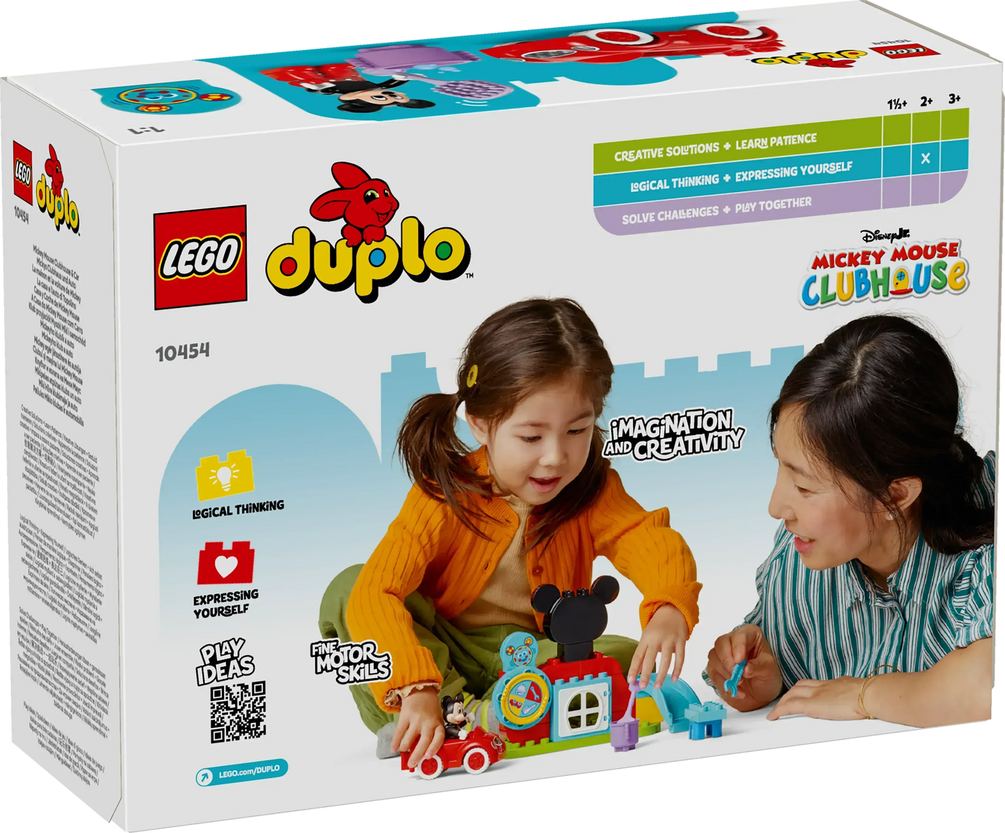 LEGO Mickey Maus Clubhaus und Auto 10454 DUPLO