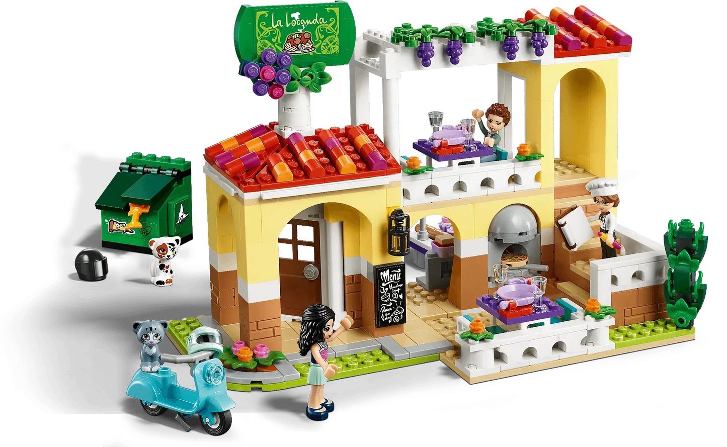 LEGO Dining Out at Heartlake City Restaurant 41379 Friends