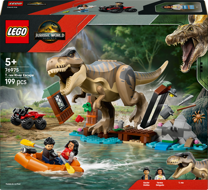 LEGO T. rex river escape 76975 Jurassic World