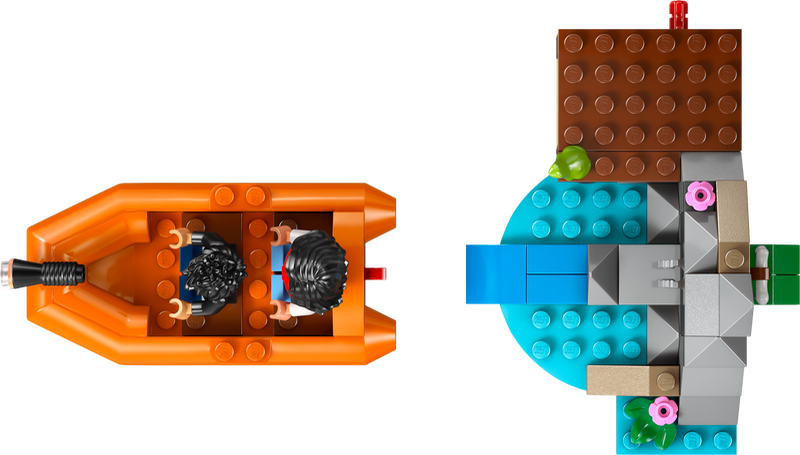 LEGO T. rex river escape 76975 Jurassic World