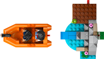 LEGO T. rex river escape 76975 Jurassic World