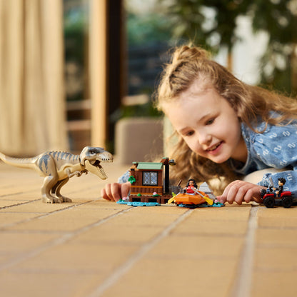 LEGO T. rex river escape 76975 Jurassic World