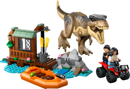 LEGO T. rex river escape 76975 Jurassic World