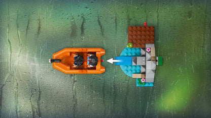 LEGO T. rex river escape 76975 Jurassic World