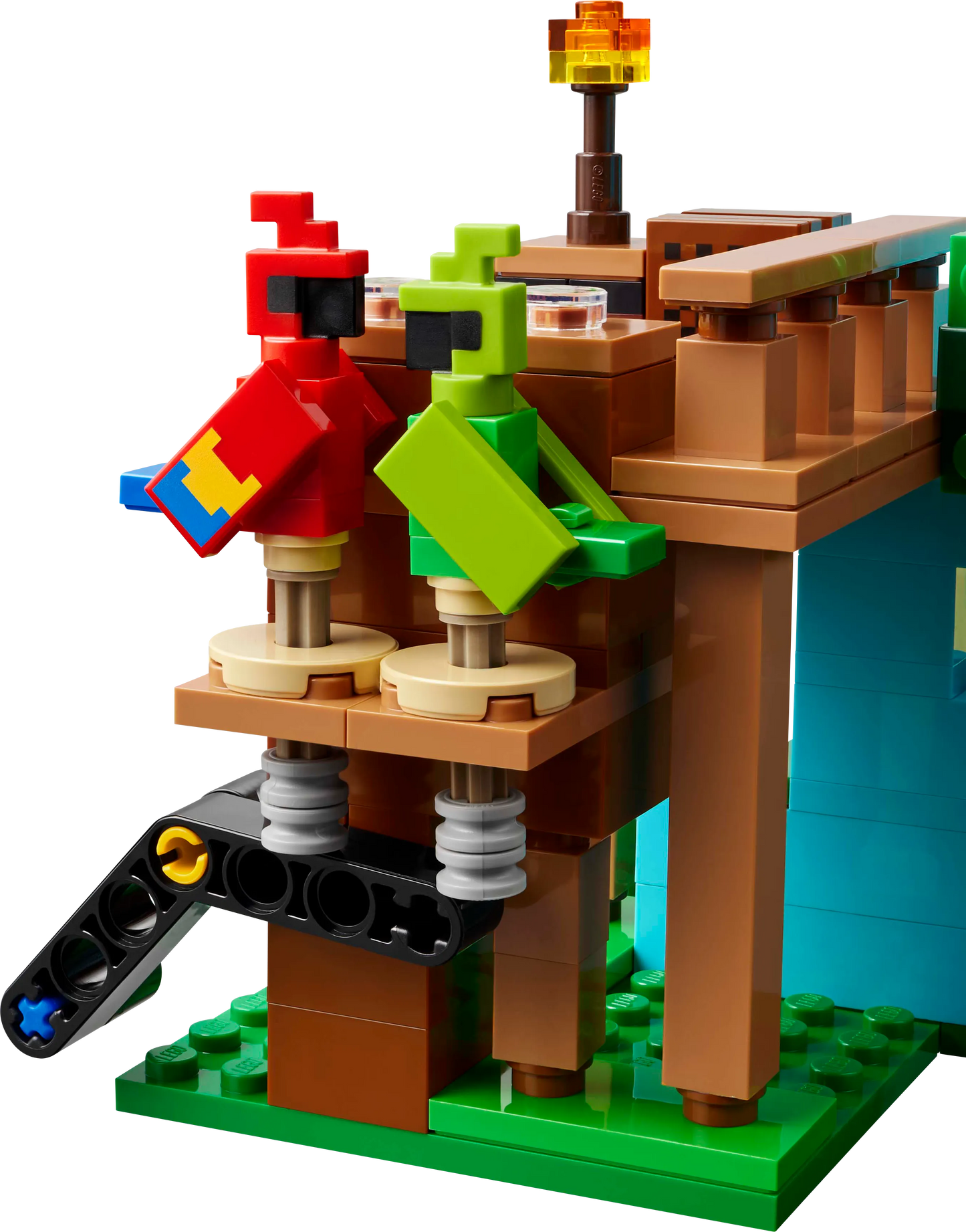 LEGO Die Papageienhäuser 21282 Minecraft