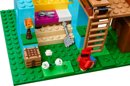 LEGO Die Papageienhäuser 21282 Minecraft