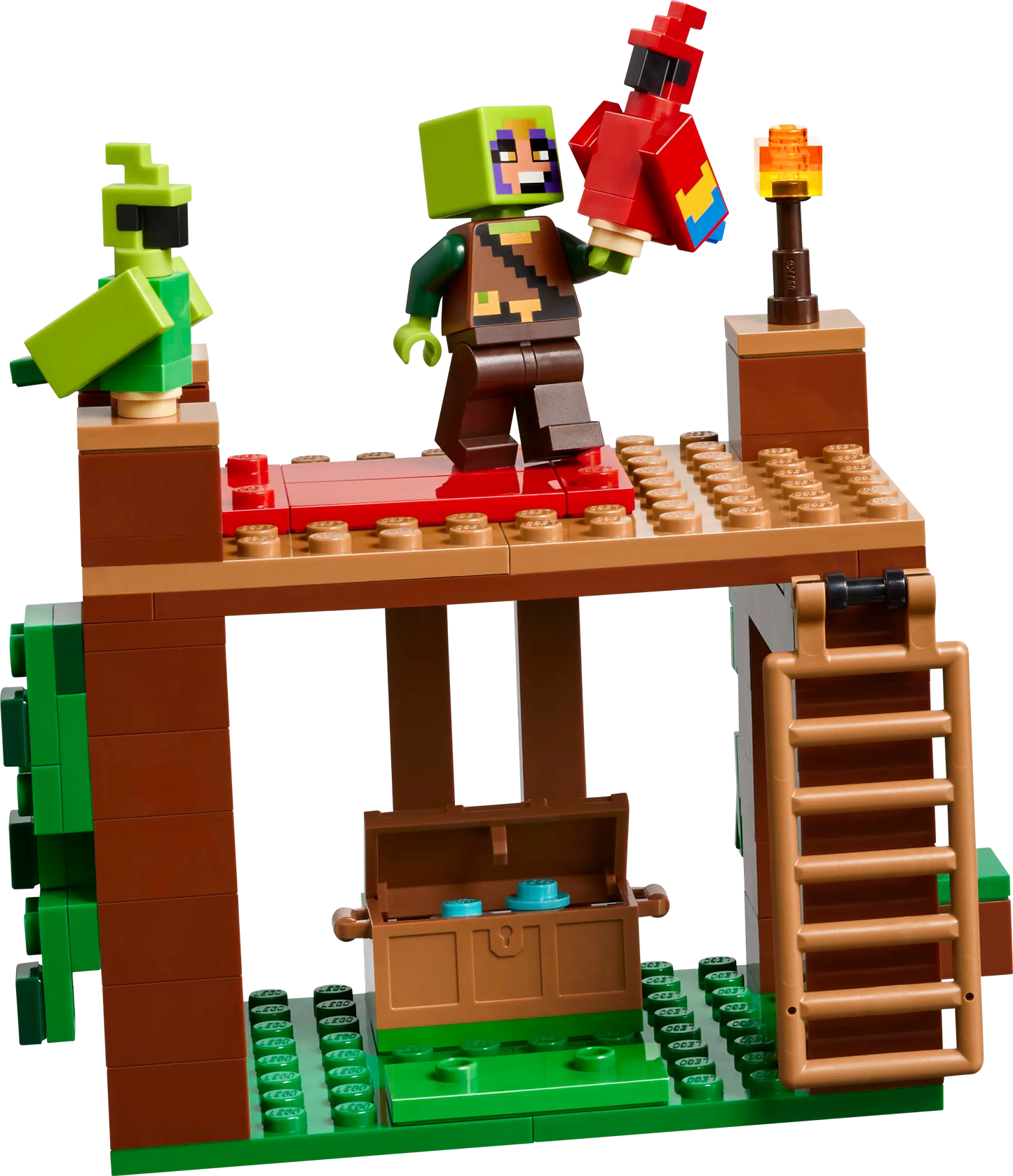 LEGO Die Papageienhäuser 21282 Minecraft