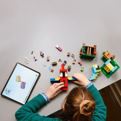 LEGO Die Papageienhäuser 21282 Minecraft