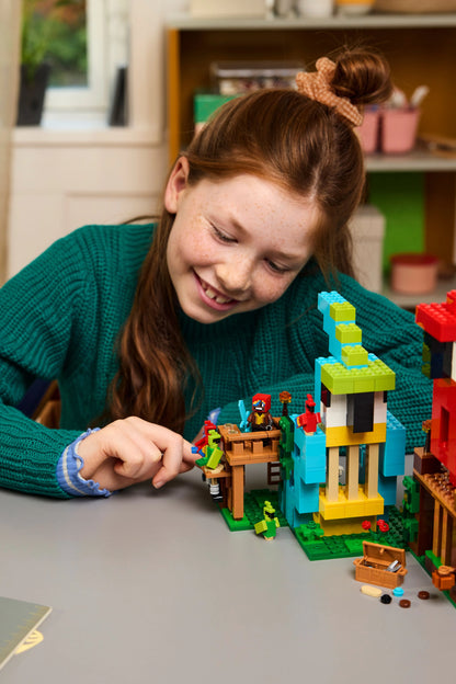 LEGO Die Papageienhäuser 21282 Minecraft