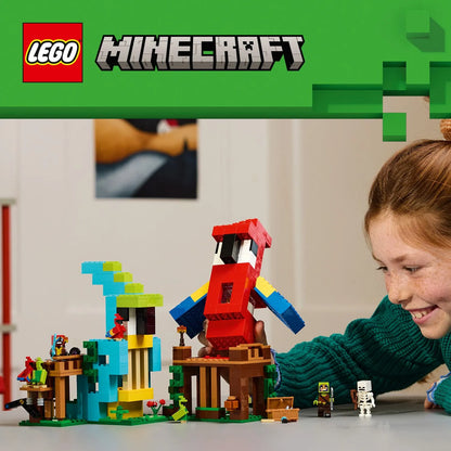 LEGO Die Papageienhäuser 21282 Minecraft