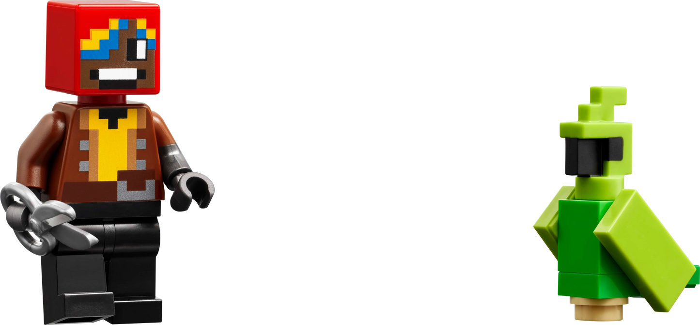 LEGO Die Papageienhäuser 21282 Minecraft