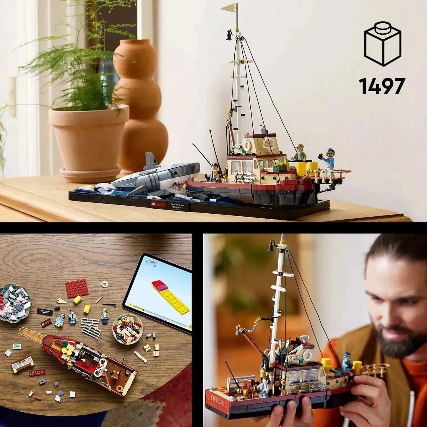 LEGO Jaws Movie set 21350 Ideas