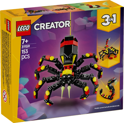 LEGO Wild Animals: Thrilling Spider 31159 Creator 3-in-1 (Pre-Order: January 1)