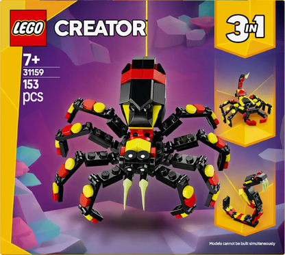 LEGO Wild Animals: Thrilling Spider 31159 Creator 3-in-1 (Pre-Order: January 1)