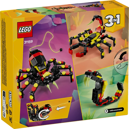LEGO Wild Animals: Thrilling Spider 31159 Creator 3-in-1 (Pre-Order: January 1)