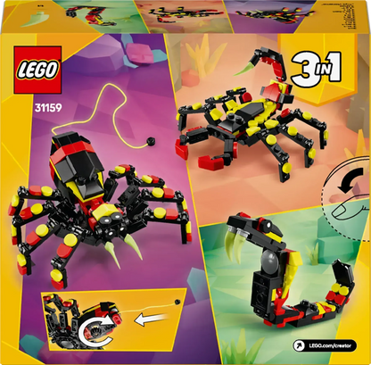 LEGO Wild Animals: Thrilling Spider 31159 Creator 3-in-1 (Pre-Order: January 1)