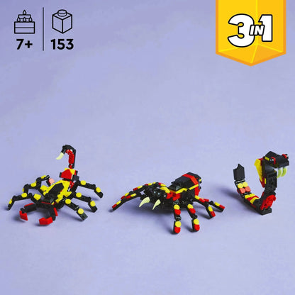 LEGO Wild Animals: Thrilling Spider 31159 Creator 3-in-1 (Pre-Order: January 1)