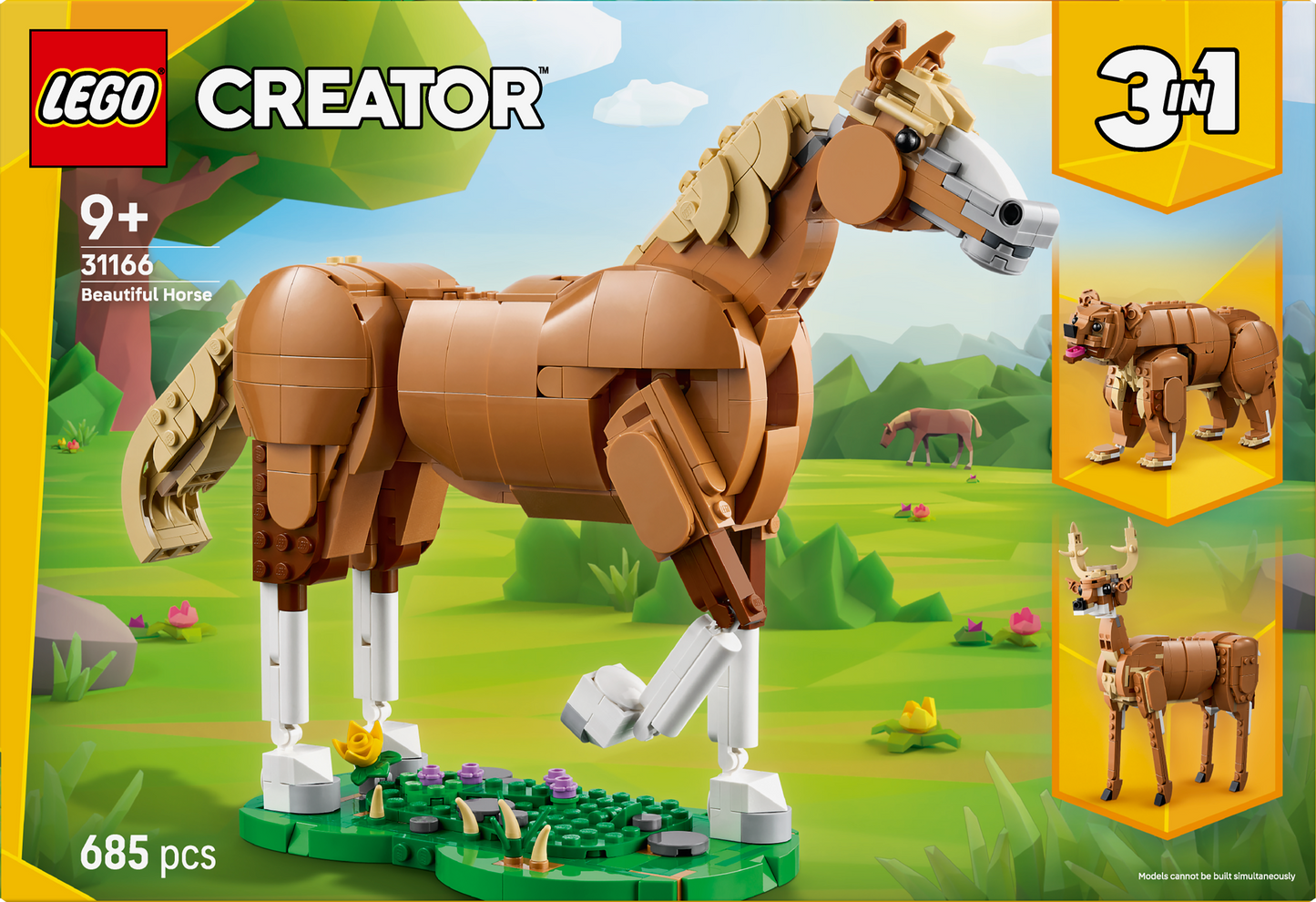 LEGO Prachtig paard 31166 Creator 3 in 1