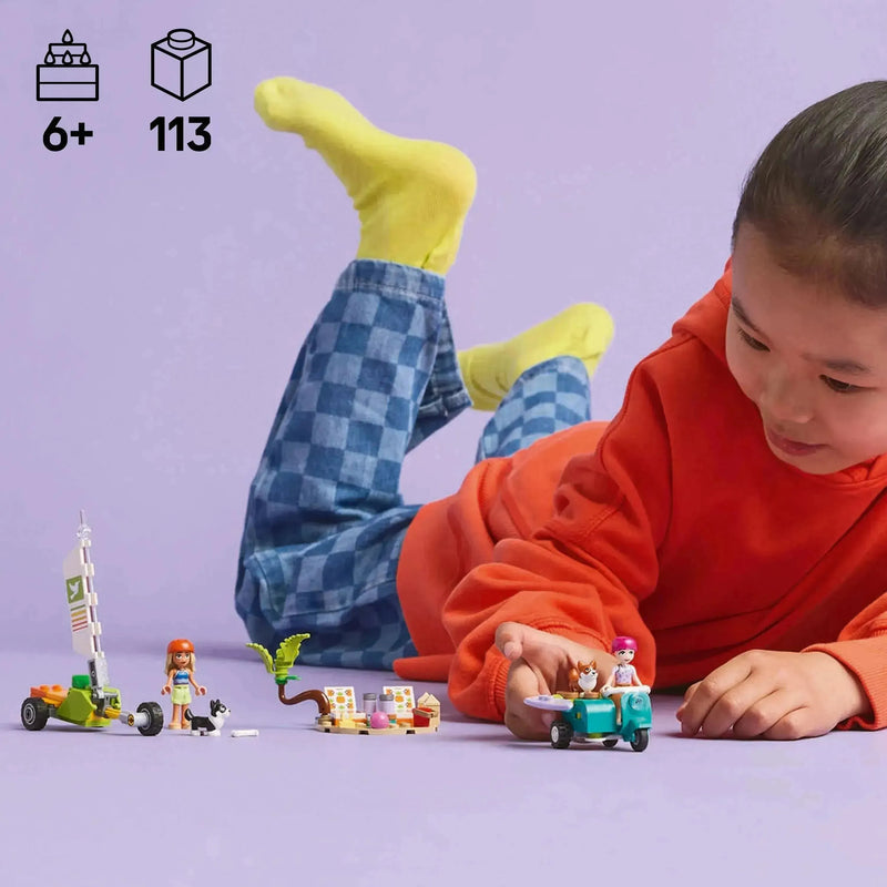 LEGO Surf- en Scooterplezier met de hondjes 42641 Friends