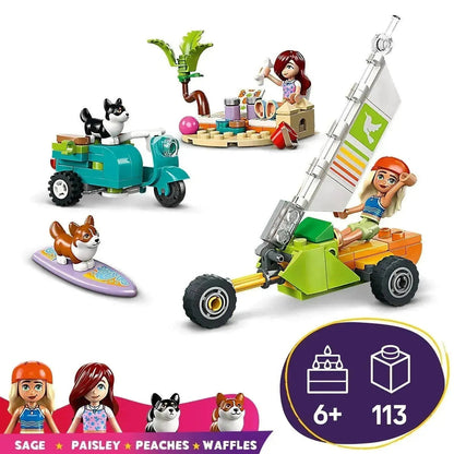 LEGO Surf- en Scooterplezier met de hondjes 42641 Friends
