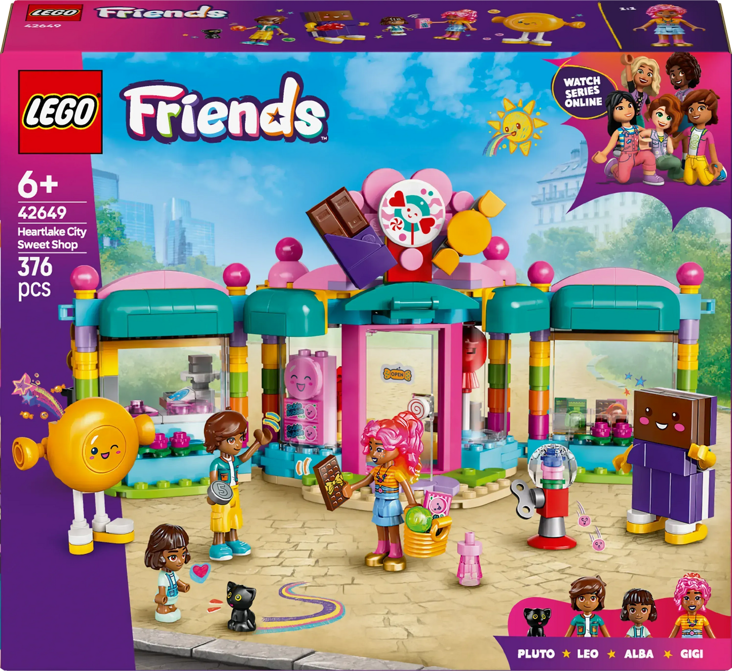 LEGO Heartlake City Candy Store 42649 Friends (Pre-Order: January 2025)