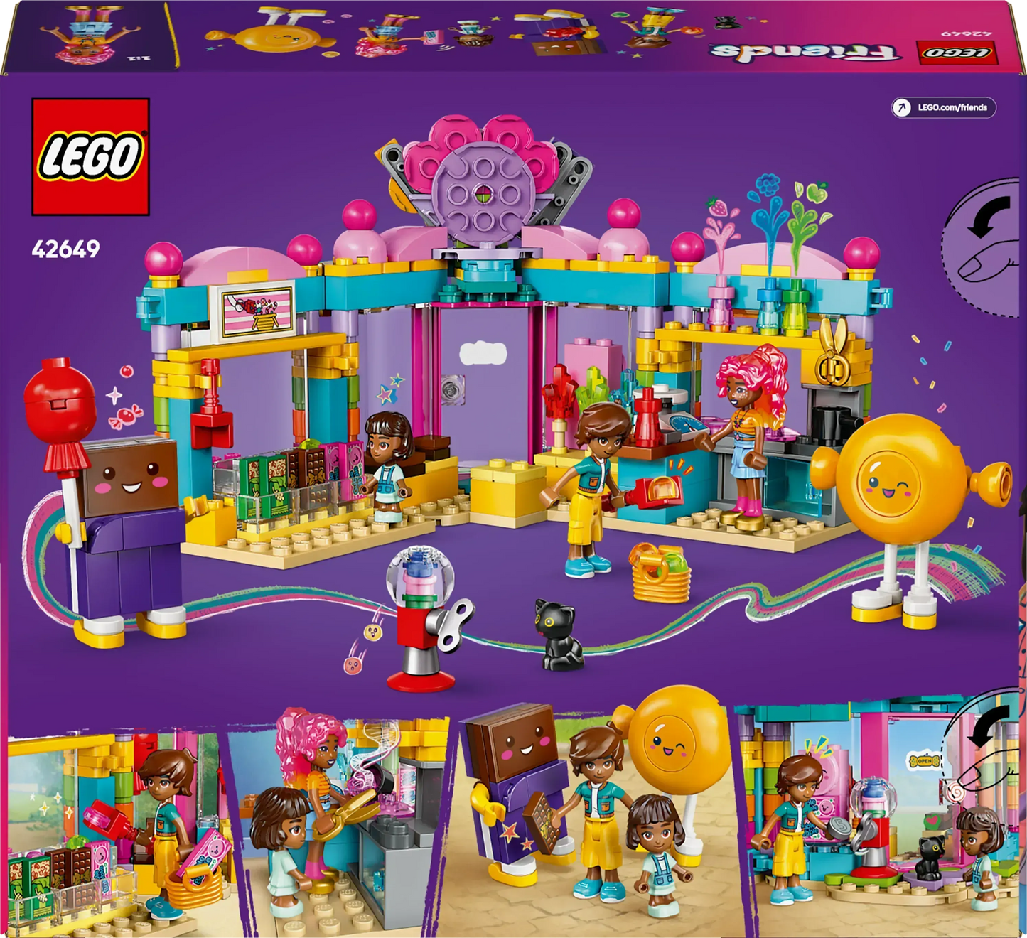 LEGO Heartlake City Candy Store 42649 Friends (Pre-Order: January 2025)