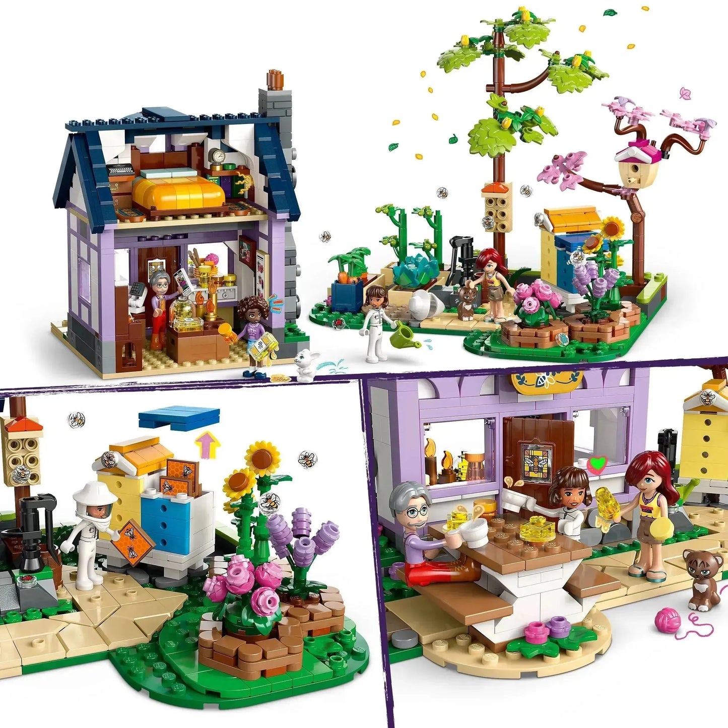 LEGO Beekeeping House and Flowers 42669 Friends (Pre-Order: January 2025)