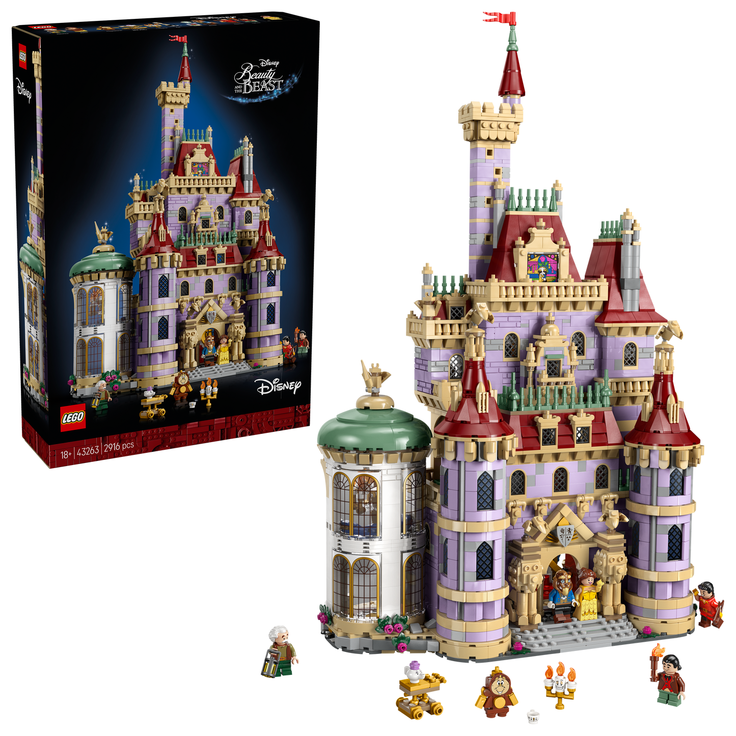 LEGO Schloss Die Schöne und das Biest 43263 Disney